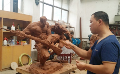 弘美爱游戏平台受邀参与河南抗日战争爱游戏平台创作邀请展