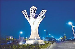 铜爱游戏平台定制厂家弘美讲述城市爱游戏平台的各种风格
