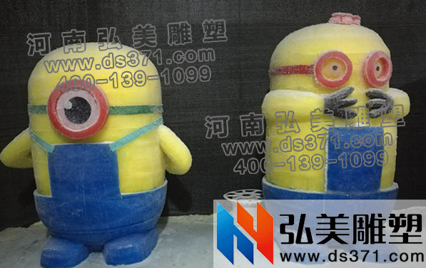 酷暑三伏天弘美爱游戏平台携手龙溪温泉倾心打造大型冰雕展