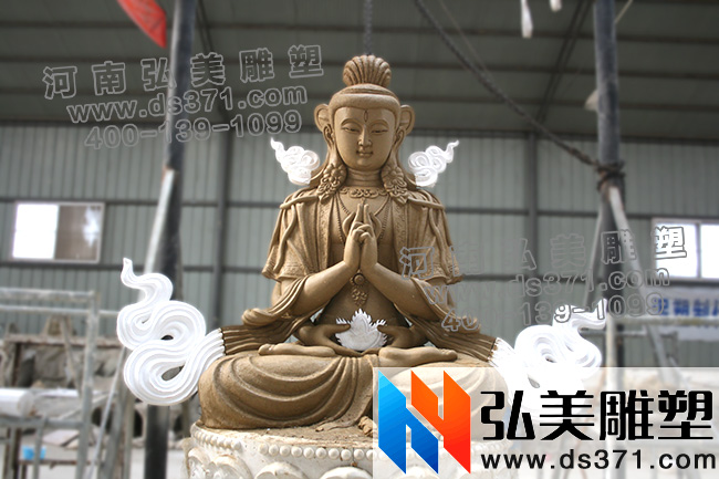 玻璃钢/铜佛像爱游戏平台制作前泥塑造型