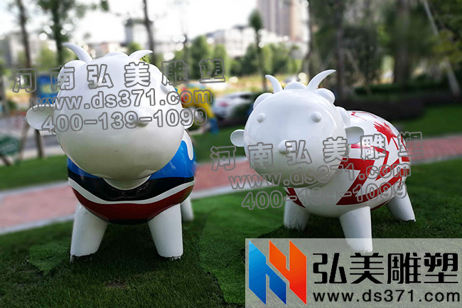 玻璃钢卡通动物爱游戏平台制作