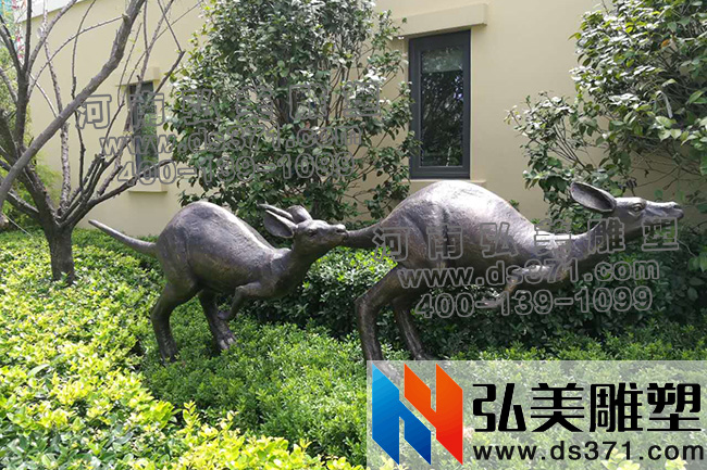 户外景观玻璃钢仿铜动物爱游戏平台