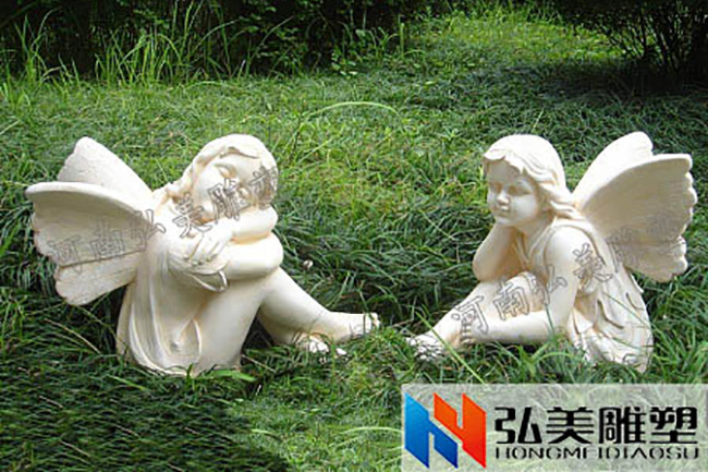 郑州玻璃钢爱游戏平台-天使女孩爱游戏平台