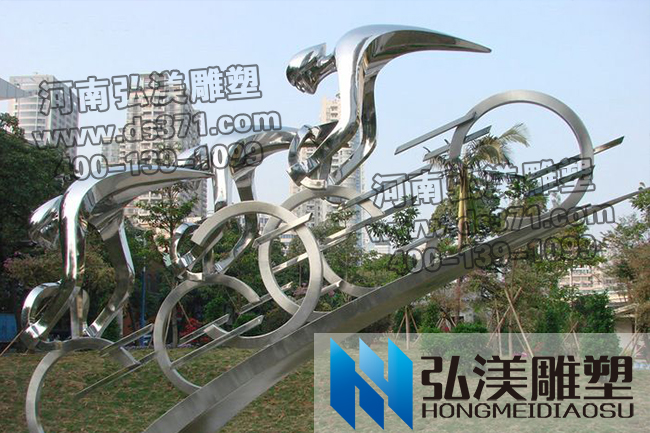 抽象骑行爱游戏平台-不锈钢爱游戏平台