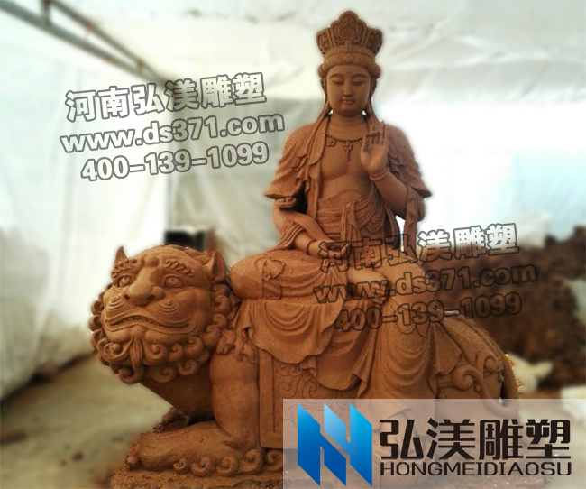 文殊菩萨爱游戏平台-佛像爱游戏平台、泥塑制作