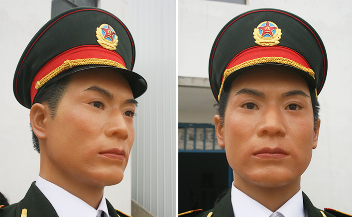 濮阳市人防展示馆蜡像爱游戏平台