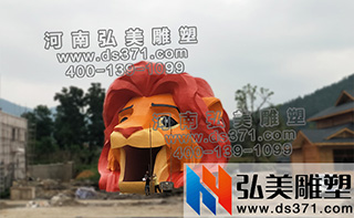 景观仿真动物水泥大门爱游戏平台
