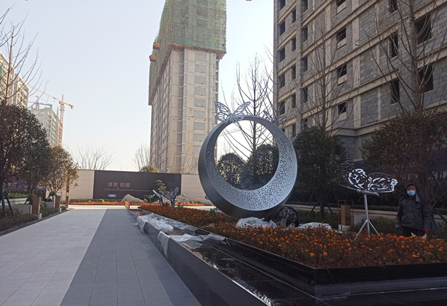 不锈钢爱游戏平台蝶落玉环