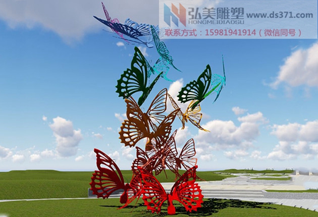 不锈钢蝴蝶爱游戏平台效果图1